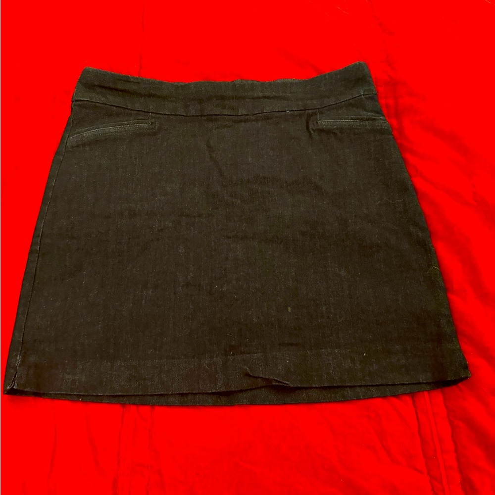 Denim Skort
